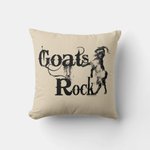 Almofada GOATS ROCK   por TotallyGoatally™