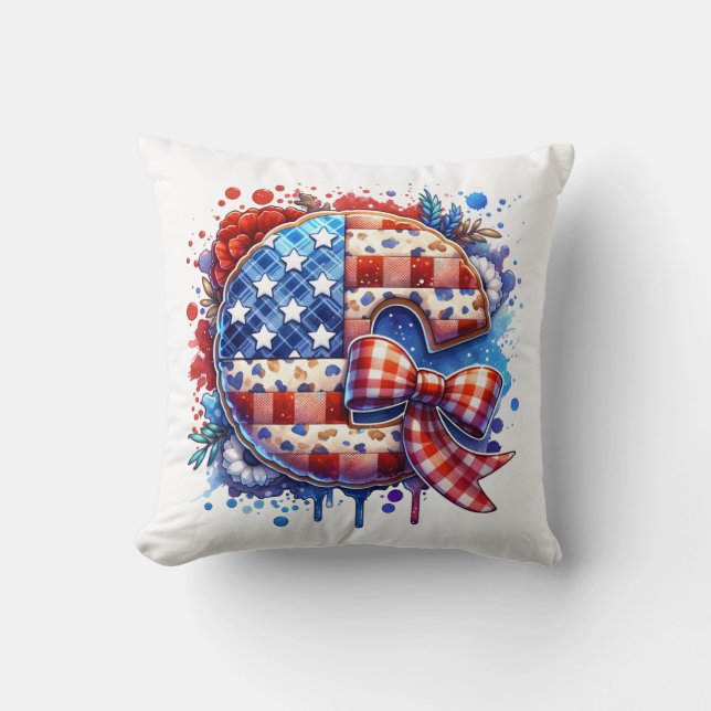 Almofada God Bless America (Frente)