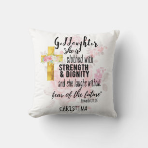 Almofada Godchild Gift Incentivo Motivacional NOMEADO