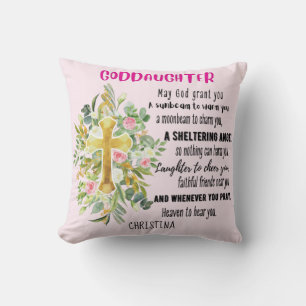 Almofada Godchild Gift Incentivo Motivacional NOMEADO