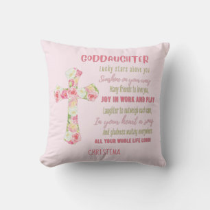 Almofada Godchild Gift Incentivo Motivacional NOMEADO