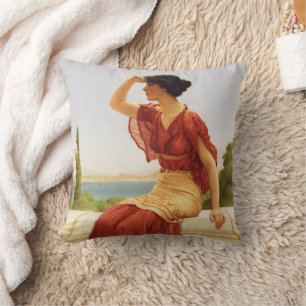 Almofada Godward O Sinal Bela Mulher Retrato