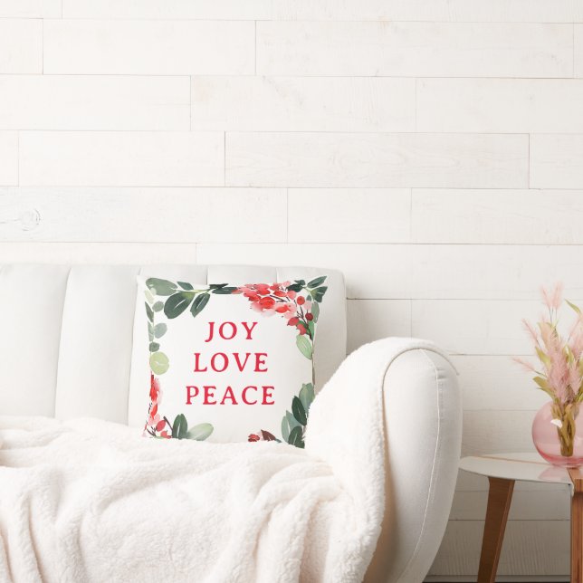 Almofada Gold Foil Joy Love Festival de Férias de Férias (Sofá)