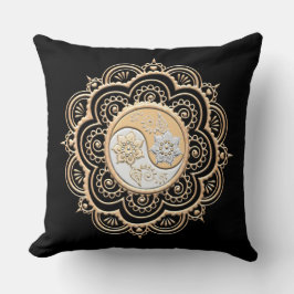 Almofada Gold & Silver Mandala