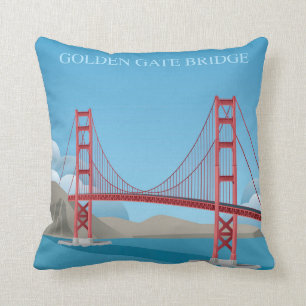 Almofada Golden gate bridge San Francisco