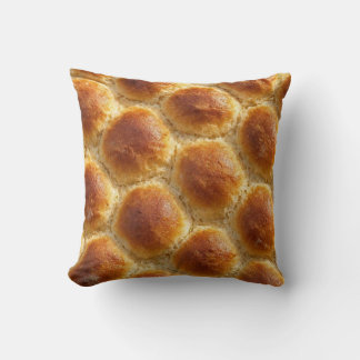 Almofada  Golden Harmony – Soft & Warm Bread Texture Art