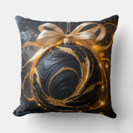Almofada Golden Ornament Glamour Throw Pillow