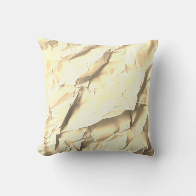 Almofada Golden Paper Texture Pillow (Frente)