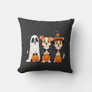 Almofada Golden Retriever Ghost Halloween Trick Or Treat Do