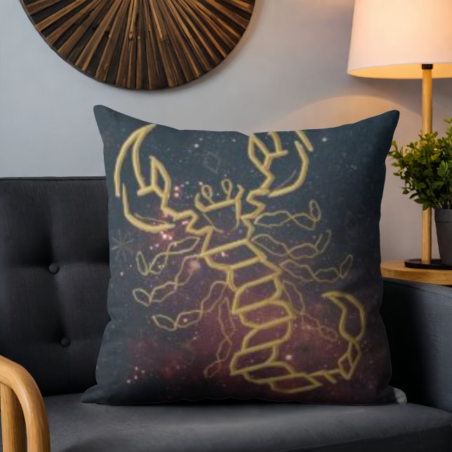 Almofada Golden Scorpio Magnet (Criador carregado)