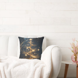 Almofada Golden Tree Glamour Throw Pillow