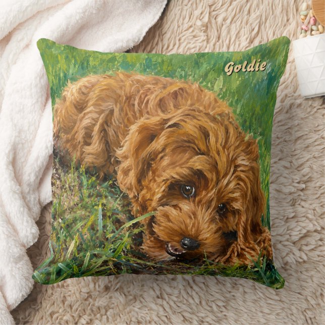 Almofada Goldie Doodle Grande (Cobertor)
