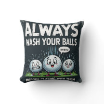 Golf Lave Seu Travesseiro decorativo De Bolas