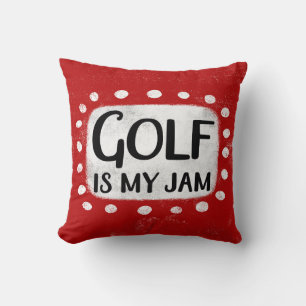 Almofada Golfe É Meu Travesseiro decorativo De Emperramento