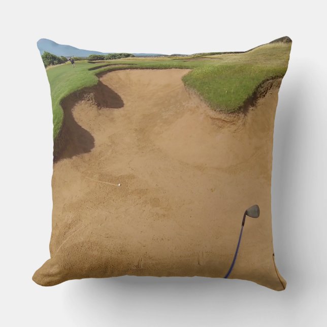 Almofada Golfe Não É O Cachorro Grande. (Frente)