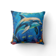 Golfinho de Pintura de Petróleo