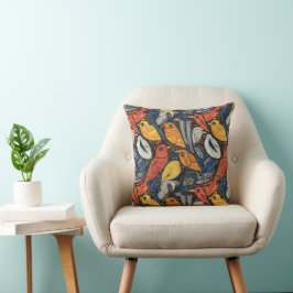 Almofada Gond Art - birds