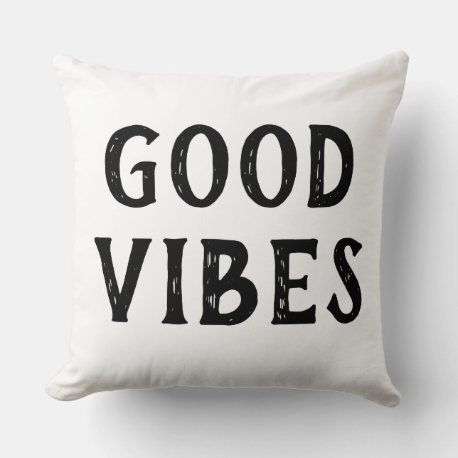 Almofada Good Vibes (Frente)
