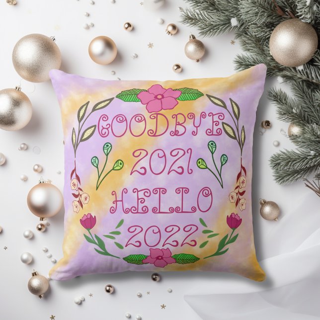 ALMOFADA GOODBYE 20XX OLÁ 20XX (Criador carregado)