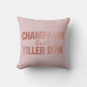 Almofada Gosto de Champanhe Assassino Dink Pickleball Ros
