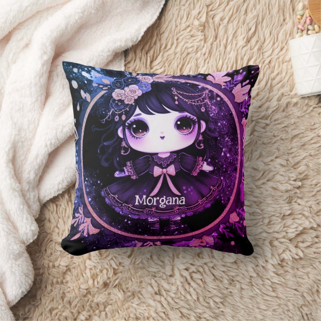 Almofada Gótico Kawaii Meninas Cute Personalizadas Gótica C (Cobertor)