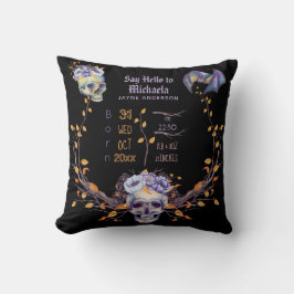 Almofada GÓTICO Namorado Cascas Roxo Negra Garota do Hallow