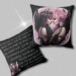 Almofada Gótico Whimsygoth Whimsic Fada Gótica