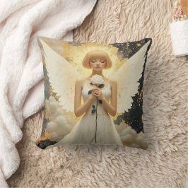 Almofada Graça Celestial | Anjo Bonito e Rosa
