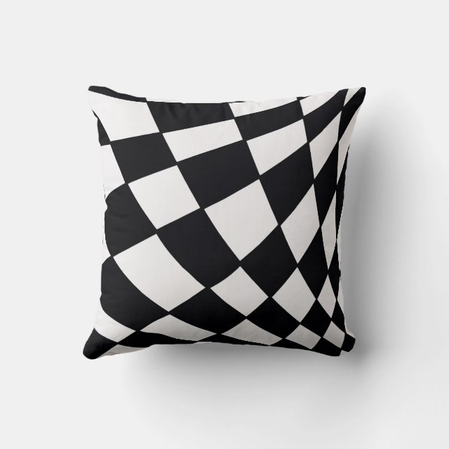 Almofada Grade Curva | Moderno (Verso)