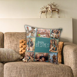 Almofada Grade de Fotos Melhores Amigas para Sempre Deco Ve
