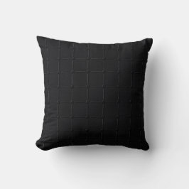 Almofada Grade Industrial Geométrico Minimalista Carbono Pr