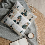 Almofada Grade Simples De Nove Travesseiros decorativos Per<br><div class="desc">A cor de fundo pode ser personalizada online (para qualquer cor!). Projetado por Berry Berry Sweet {www.berryberrysweet.com}</div>