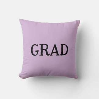 Almofada Graduation grad name purple pastel congrats 20XX n