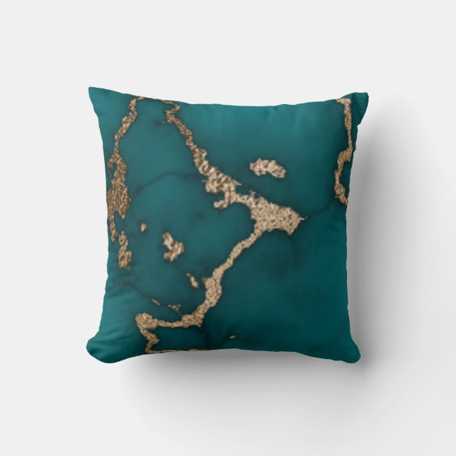Almofada Gráfico de ilustração de abstrato Marble (Frente)