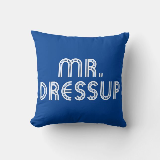Almofada Gráfico de Título do CBC Mr. Dressup (Frente)