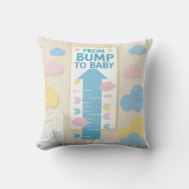 Almofada Gráfico de Trajetória de Crescimento do Bebê
