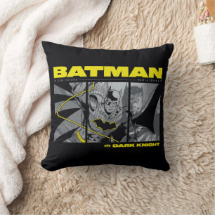 Almofada Gráfico de tripla quadrícula Batman Comic
