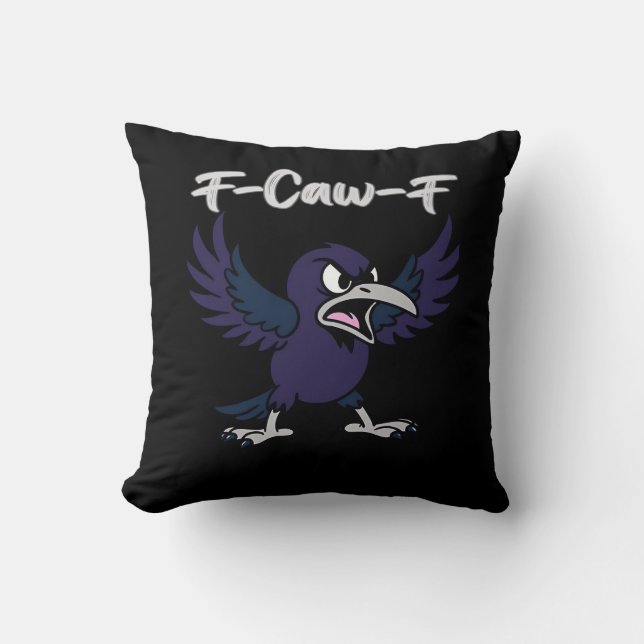 Almofada Gráfico Estético F-Caw-F (Frente)