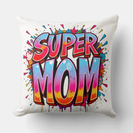 Almofada Grafite de Dia de as mães da Cotação Super Mãe