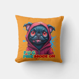 Almofada Grafite Engraçado Vampiro