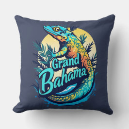 Almofada Grande Bahama Caribe Gecko