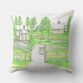 Almofada Grande da Sunny Hill Farm com Amarelo