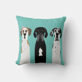 Almofada Grande Dane Fawn Dog