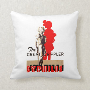 Almofada Grande sífilis do ~ de Crippler