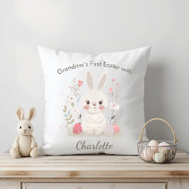 Almofada Grandma’s First Easter Personalized 