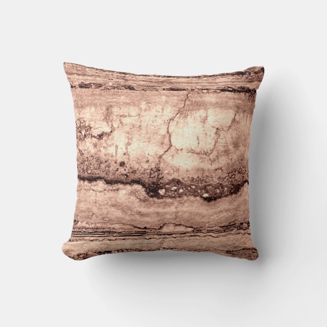 Almofada Granito de laranja queimado moderno terra cotta se (Frente)