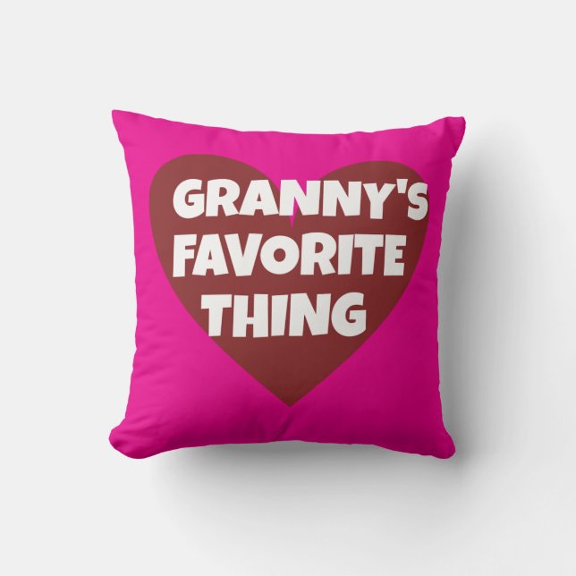 ALMOFADA GRANNY'S FAVORITE THING  (Frente)