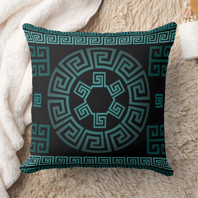 Almofada Greek Design  Throw Pillow (Cobertor)