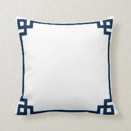 Almofada Grego é a palavra Travesseiro #grécia #glamstyle