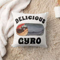 Grego Gyro Pita Meat Sandwich Comida mediterrânica